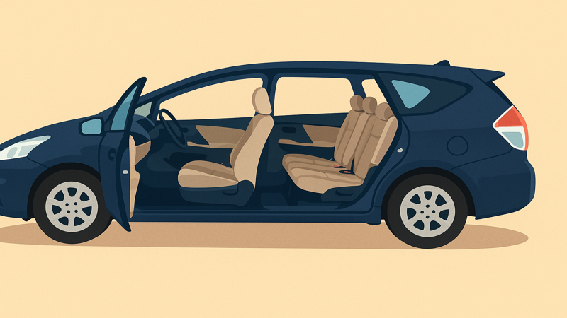 3.プリウスαの乗車人数と特徴