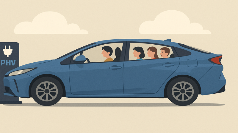 4.プリウスPHVの乗車人数変遷