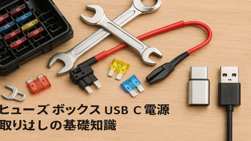 1.ヒューズ ボックス usb c 電源取り出しの基礎知識