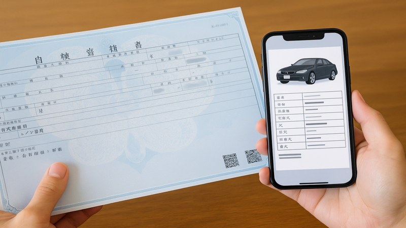 4.車検証での車種記載の見方と活用法