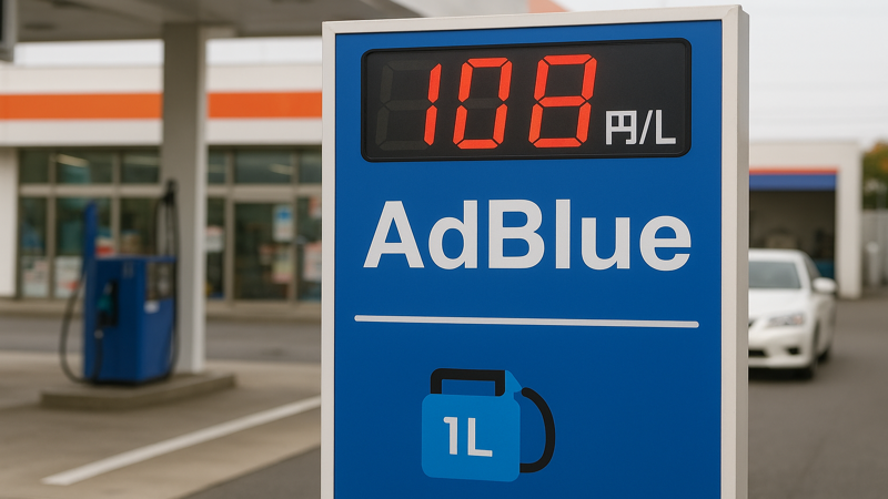 2.ガソリンスタンドでのアドブルー価格と費用相場