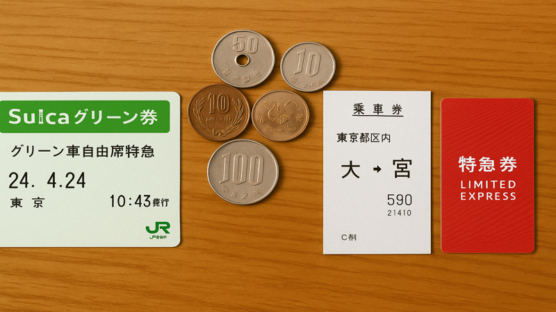 2.中央線グリーン車の料金とコストパフォーマンス