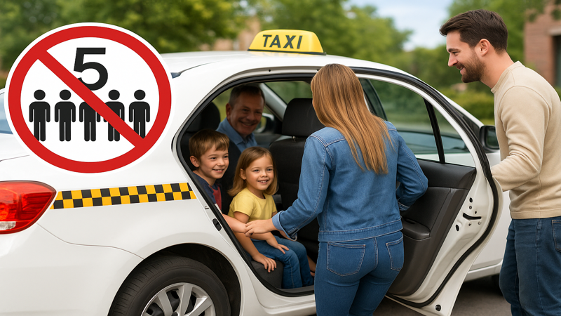 1.タクシーで5人乗りの基本知識