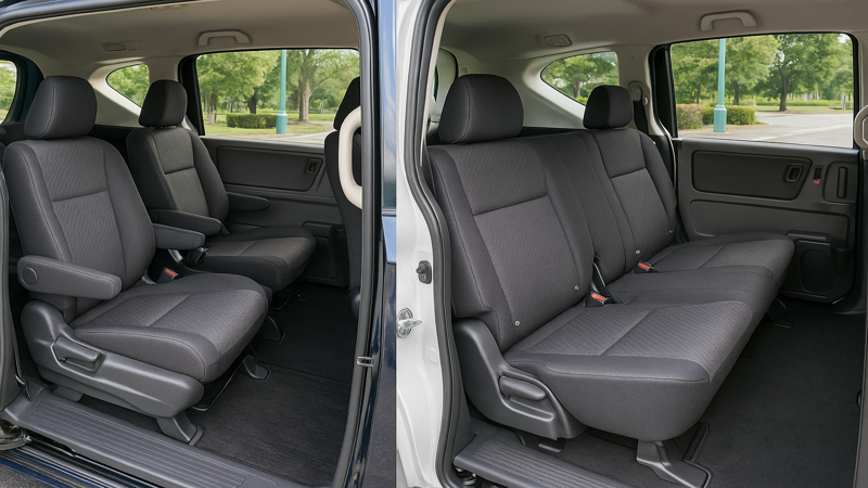 2.フリード6人乗りと7人乗りの違いを徹底比較