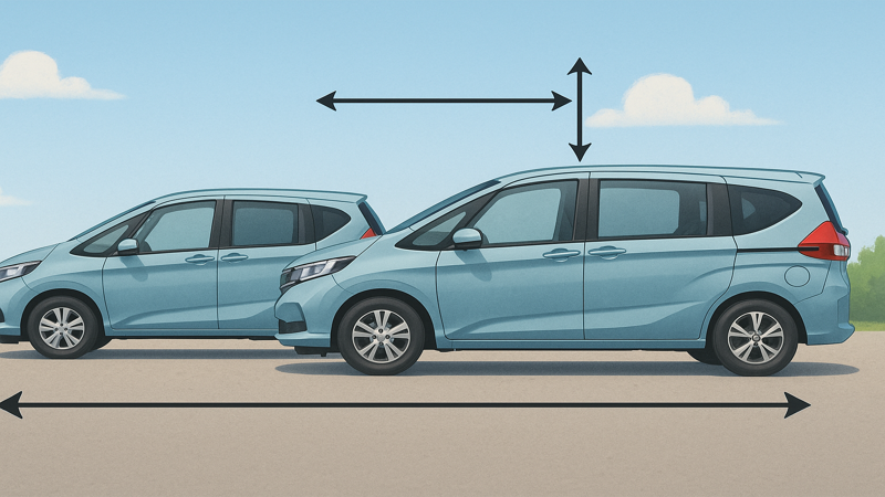 1.フリード 寸法 図の基本情報