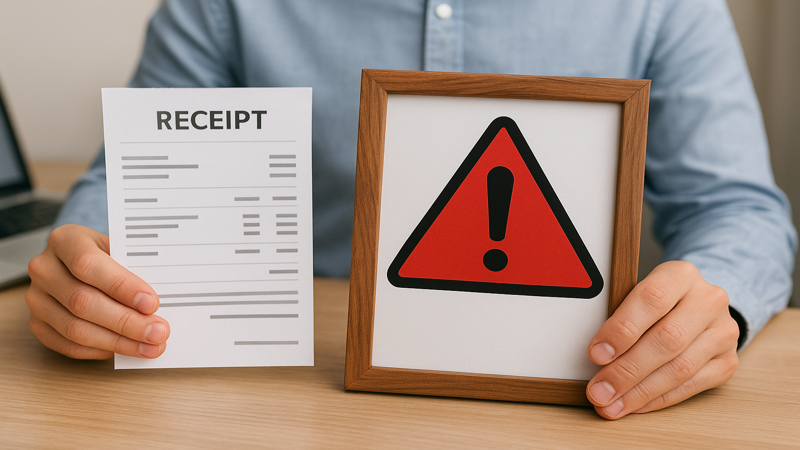 2. スカイチケット領収書発行における制限事項と注意点