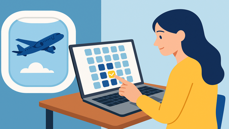 3.スカイマーク座席指定のタイミングと方法