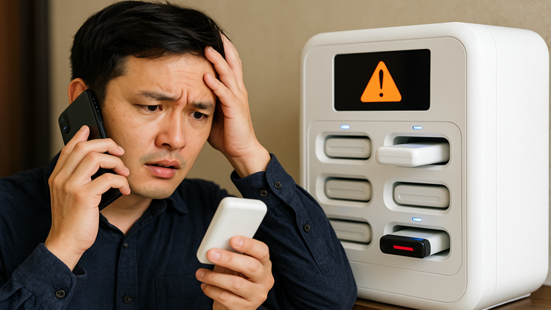 3.チャージスポット返却時のトラブル対処法