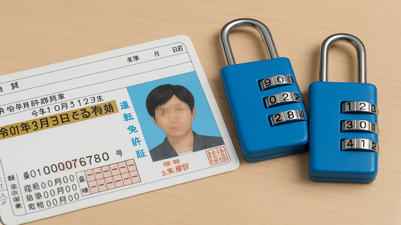 1.免許の暗証番号2つとは何か