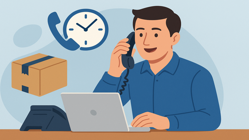 2.電話で佐川急便の時間指定を変更する手順