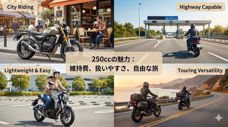 1.250ccバイクが人気の理由とメリット