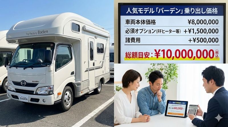 6.人気モデル「バーデン」の乗り出し価格と費用