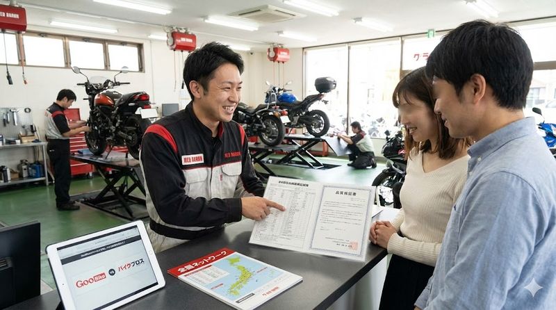 4.レッドバロンで安心してバイクを買うためのポイント