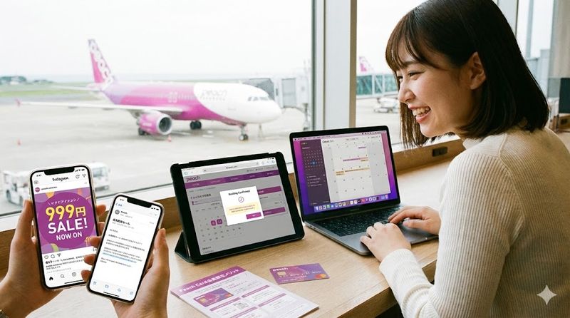 3.ピーチのセール情報と活用方法