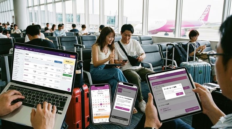 4.直前でもピーチを安く予約する5つの方法