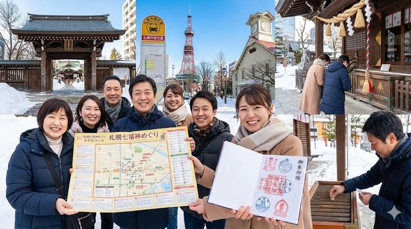 4.札幌七福神めぐりの巡り方とモデルコース