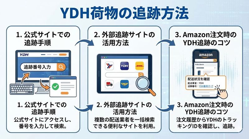 4.YDH荷物の追跡方法