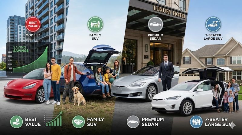 3.テスラ各モデルの特徴と選び方