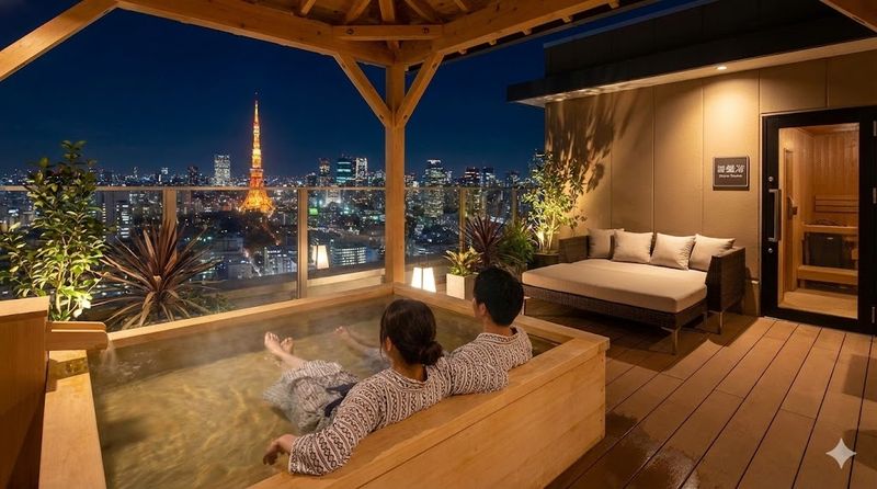 2.都内でカップルにおすすめの貸切風呂スポット