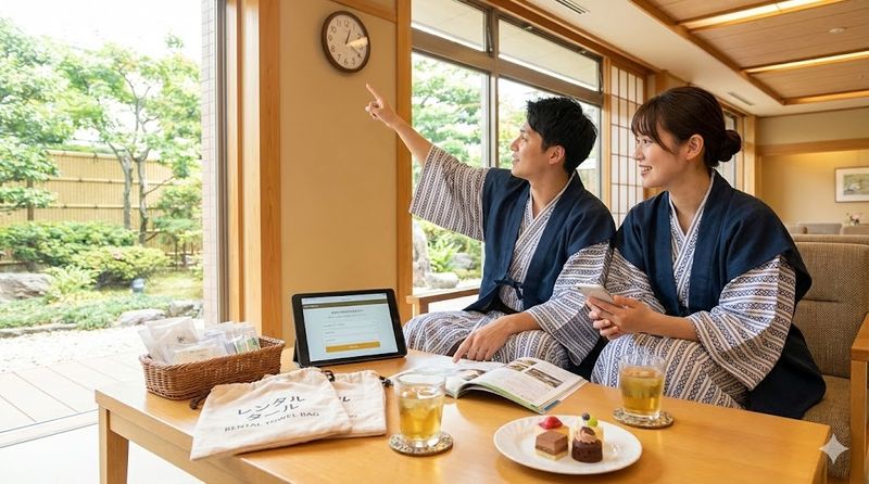 3.日帰り貸切風呂を利用する際のポイント