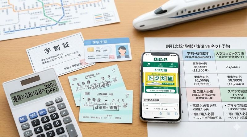 4.学割と併用できるお得な割引制度