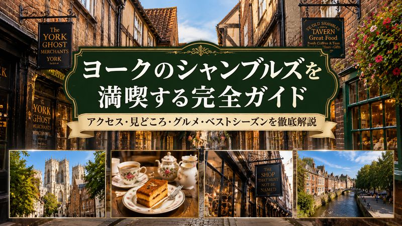 3.ヨークのシャンブルズを観光する完全ガイド