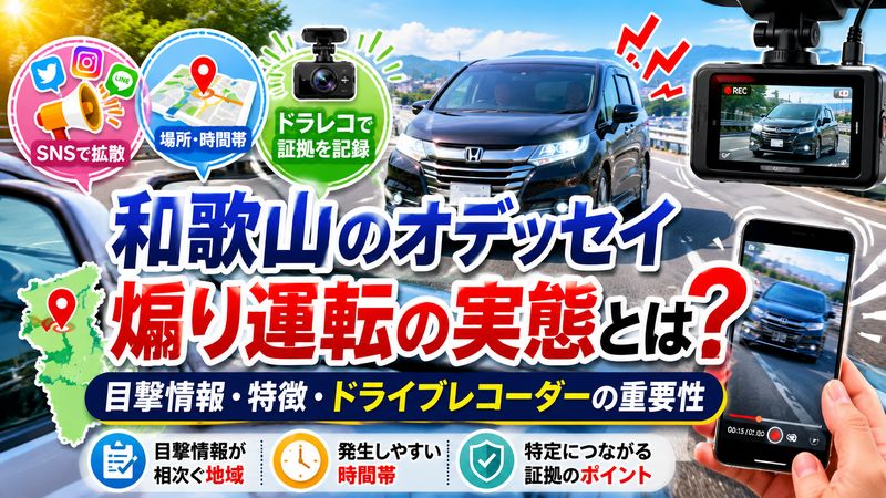 1.和歌山のオデッセイ煽り運転とは？話題になった背景