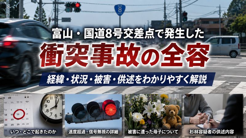 1.富山・国道8号交差点事故の概要