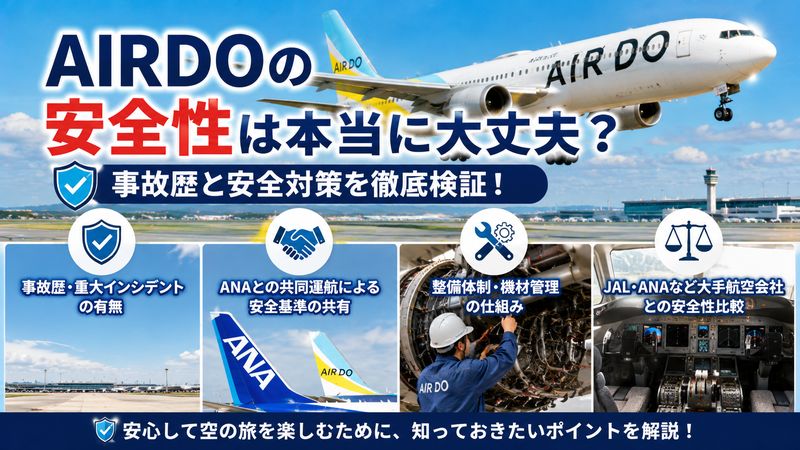 2.AIRDOの安全性は本当に大丈夫？事故歴と安全対策を検証