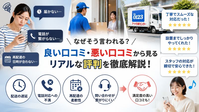 2.アートセッティングデリバリーが「やばい」と言われる理由