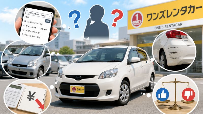 1.ワンズレンタカーはなぜ「やばい」と言われるのか