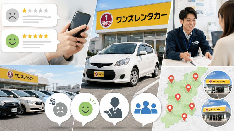 2.ワンズレンタカーの口コミ・評判からわかる実態
