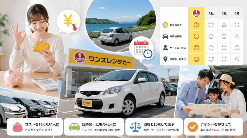 4.ワンズレンタカーは実際どんな人におすすめか